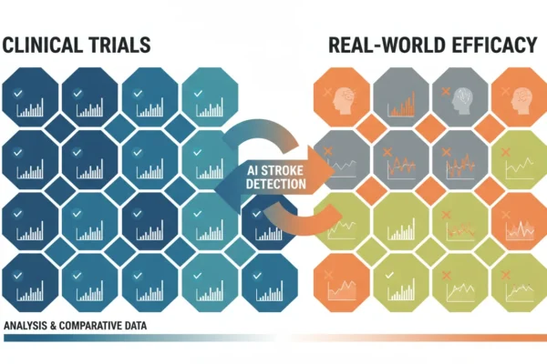 AI Stroke Detection: Clinical Trials vs. Real-World Efficacy