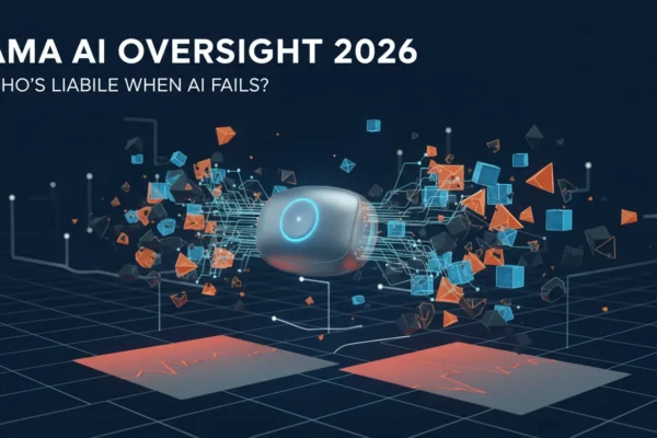AMA AI Oversight 2026: Who’s Liable When AI Fails?