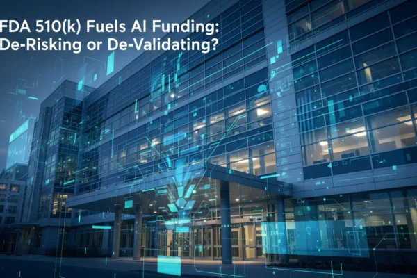 FDA 510(k) Fuels AI Funding: De-Risking or De-Validating?